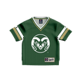 thumbnail image 2 of Infant GameDay Greats #1 Green Colorado State Rams Lightweight Collegiate Football Fashion Jersey, 2 of 4