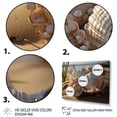 thumbnail image 3 of Designart "Beach Photo Seashell composition III" Nautical & Beach Floater Framed Wall Art Living Room, 3 of 7