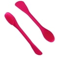 thumbnail image 1 of Silicone Mask Brush Duo, 2-pack Premium Soft Mask And Cleansing Brush, Facial Treatment, Clay Mask, Diy, Rose Red, 1 of 5