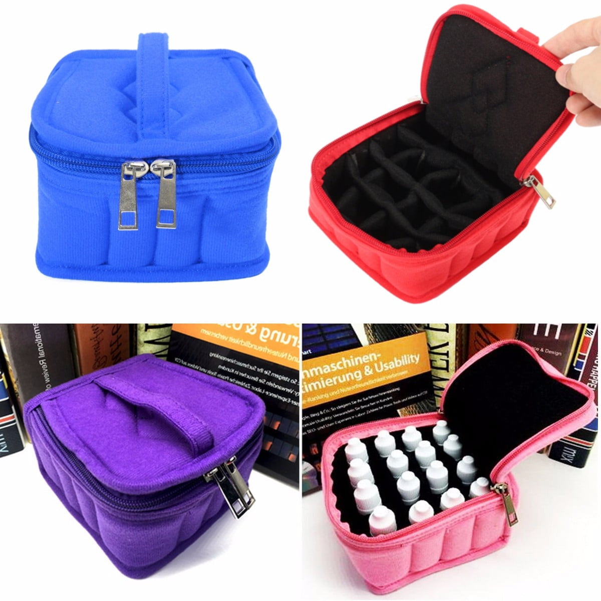 essential oil travel pouch