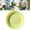 Yellow25*25*3.2, variant on Plant Saucer Pot Tray 11.3cm, 1 Packs Plastic Flower Planter Saucers and Drip Trays for Indoors Outdoors, Heavy Sturdy Durable Plant Plate Water Catcher (Green)