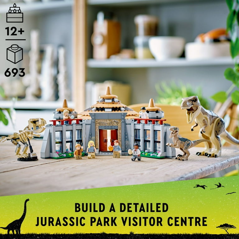 Lego jurassic world visitor center sale