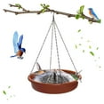 thumbnail image 3 of Baños para pájaros para exteriores: fuentes solares para baño de pájaros, cuenco para baño de pájaros con bomba de fuente solar, comedero para pájaros con energía solar, 3 of 5