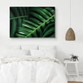 thumbnail image 2 of PixonSign Canvas Print Wall Art Dark Green Jungle Leaf Nature Wilderness Photography Realism Contemporary Closeup Relax/Calm Multicolor Ultra for Living Room, Bedroom, Office - 16x24, 2 of 5