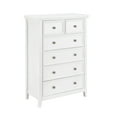 thumbnail image 2 of Tcbosik 6-Drawer Dresser, Modern Chest of Drawers for Closet, Bedroom, Living Room, Space Saving, White, 2 of 9