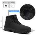 thumbnail image 4 of Botas de nieve CARENURSE CARENURSE para hombre resistentes al agua en invierno, 4 of 6