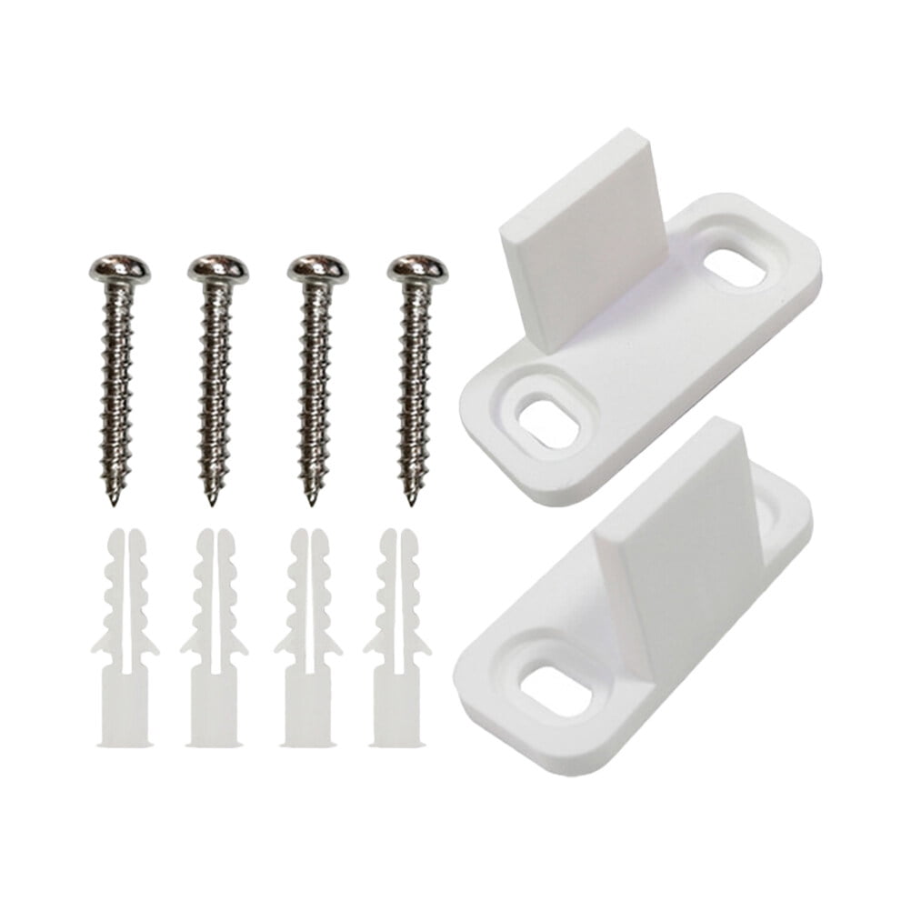 2 Pcs Sliding Door Bottom Floor Guides Barn Door Guide Floor Mount