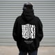 thumbnail image 3 of MHFRRA Sudaderas y Sudaderas para Hombre, Suéter Informal con Estampado, Sudadera con Capucha y Forro Cómodo para Uso Diario En Otoño E Invierno Negro, 3 of 5