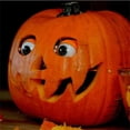 thumbnail image 2 of Halloween Pumpkin Decorations Resin Artificial Pumpkin Statue With Halloween Table Decor Novelty Pumpkin Decorations For Outdoor Porch Yard Halloween Decorations, 2 of 6