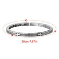thumbnail image 3 of SLYNSHome Bracelet Men's Retro Totem Solid Bracelet Fashion Ethnic Style Cupronickel Plated Open Bracelet, 3 of 9