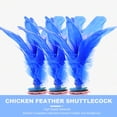 thumbnail image 2 of CSChome Feather Shuttlecock Stable Base Kick Shuttlecock Bright Color Hand-eye Coordination Game Shuttlecock, 2 of 7