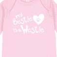 thumbnail image 4 of Inktastic Bestie Westie Boys or Girls Long Sleeve Baby Bodysuit, 4 of 5