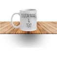 thumbnail image 2 of Photo Mug with Custom Image and Text, Personalized Design Options, Ceramic (Pink, 11 Ounces), 2 of 6