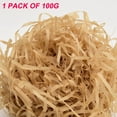 thumbnail image 2 of Raffia Paper Shreds & Strands Shredded Confetti for DIY Gift Wrapping & Basket Fillingkhaki, 2 of 4