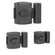 thumbnail image 4 of Black (smallbathroom Latch Rotation Door Latch Door Bolt Bolt, Additional Fixed Anti-theft Lock For The Latch In All, 4 of 5
