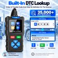 thumbnail image 3 of TERUNSOUL T100 OBD2 Scanner Diagnostic Tool, Check Engine Light Code Reader, Read/Clear Codes, I/M Readiness, Live Data and DTC Lookup for 1996+ Cars, 3 of 10