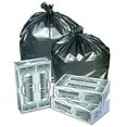 thumbnail image 2 of Pitt Plastics 1.5-mil Titanium Can Liners, 33 Gallons, 33" x 40", Silver, Pack Of 100, 2 of 2