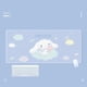 thumbnail image 3 of Alfombrilla de ratón Cinnamoroll de anime Kawaii, alfombrilla grande para juegos Kuromi, alfombrilla de escritorio con costura XXL para PC, teclado y ratón, 3 of 5