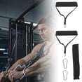 thumbnail image 6 of 3 Sets  of Resistance Band Handles Fitness Handle Grip Sports Equipment Handle Workout Accessory, 6 of 6