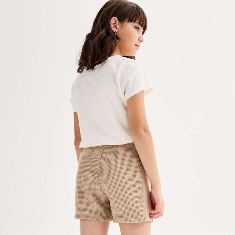 【fa.er.ie】cozy waffle shorts Girls 7-16 Limited Too Cozy Waffle Short Color: Purple Size