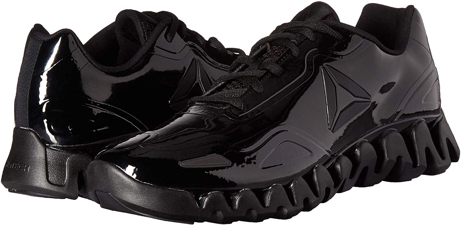 vapor Distracción reforma Reebok Mens Zig Pulse SE Running Shoe - Black/Black/Patent - 11 -  Walmart.com
