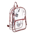thumbnail image 5 of Eastsport Unisex 16" Success Clear Backpack, Red Camo, 5 of 7