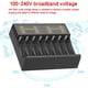thumbnail image 5 of Cargador De Batería De 8 Ranuras Cargador Rápido Para Baterías Recargables De Iones De Litio Rcr123A, Incluidas 16340 Y 16350, 5 of 7