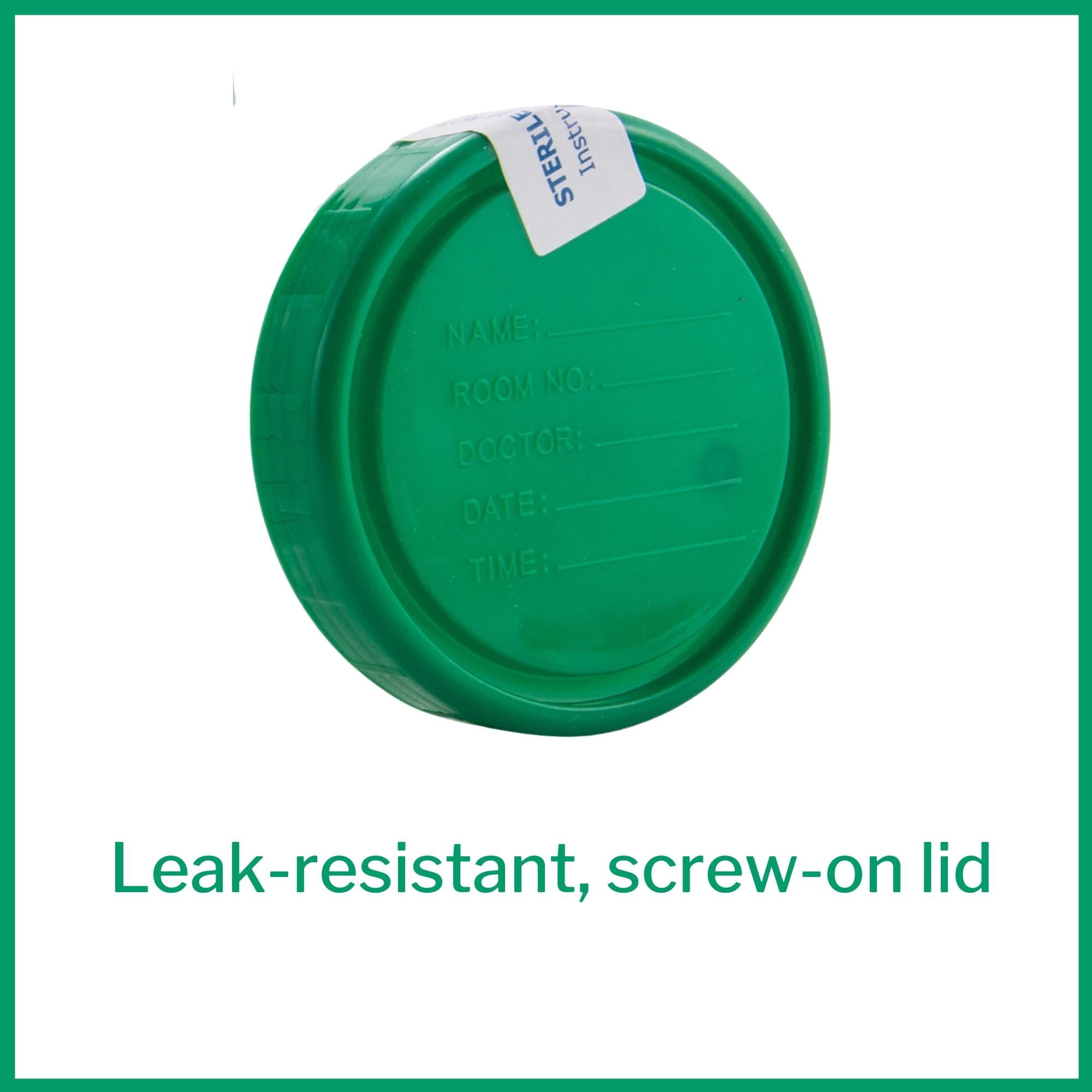120ml Leak-Proof Screw Cap Security Container Polypropylene (PP)