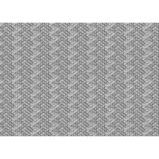 Ahgly Company Machine Washable Indoor Rectangle Transitional Smokey Gray Area Rugs, 8' x 10'