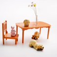 thumbnail image 4 of Holzlrgus Mini Golden Retriever Puppy Miniature Mini Animal Figurines Fairy Garden Miniature Moss Landscape DIY Terrarium Crafts Ornament Accessories for Home DéCor (Set of 8), 4 of 7