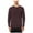 Red - htbordeaus, variant on 32 Degrees Mens Heat Plus Henley Shirt