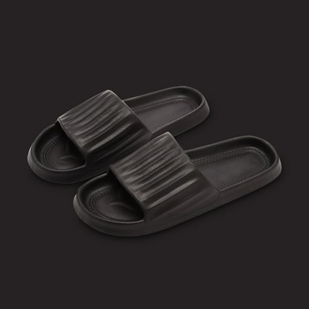 

Tejiojio Memory Foam House Shoes Clearance Women Men Slippers Home Couple Shoes Outside Soft Soled Slippers