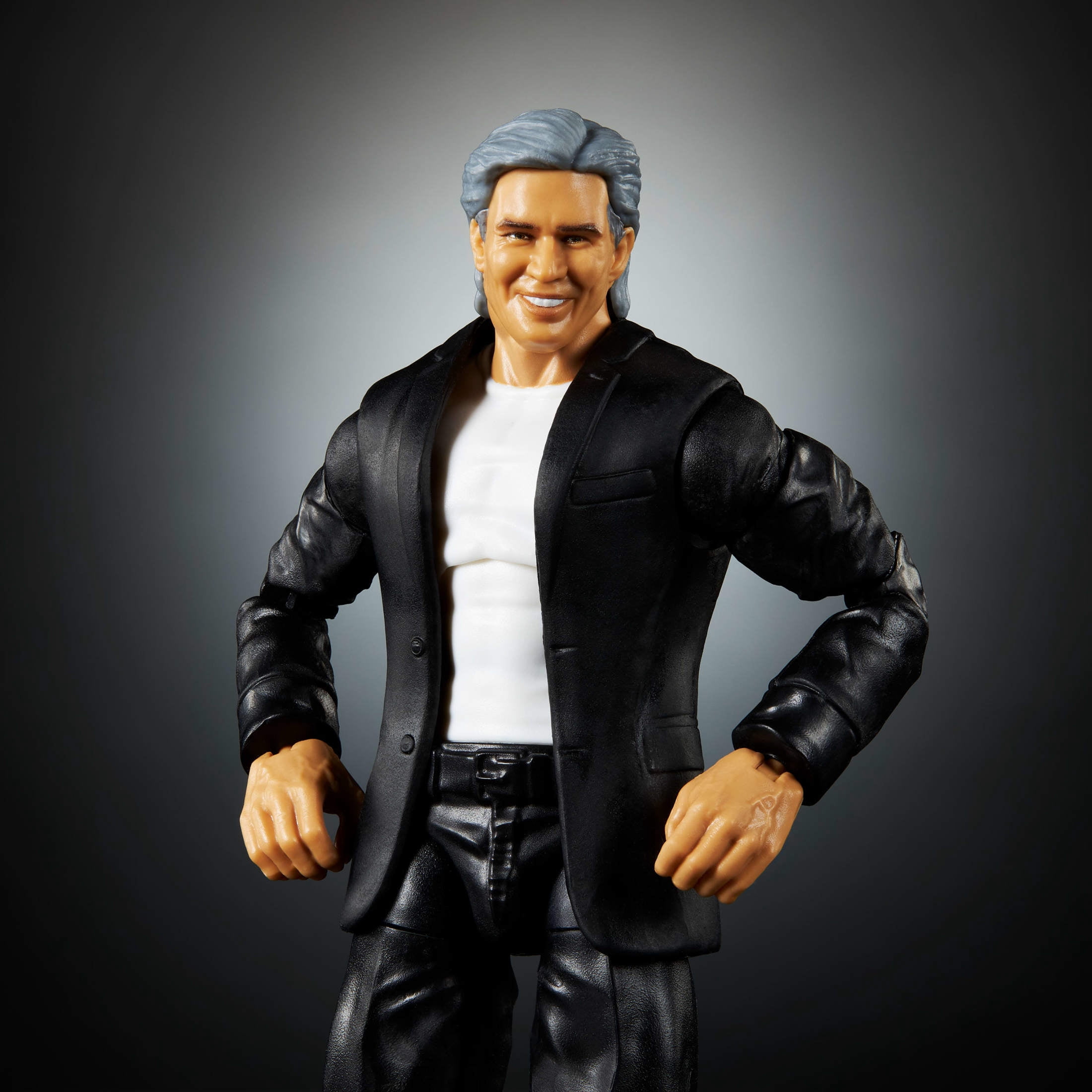 WWE Monday Night War Elite Collection Eric Bischoff Action Figure & Accessories 6-inch Set