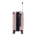 thumbnail image 4 of Maleta de Mano Rígida Expandible 10Kg Con Ruedas 360° y Forro Impermeable Ideal para Viaje y Cabina Rosa, 4 of 9
