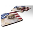 thumbnail image 1 of "Treasures Fawn Pug Patriotic Posavasos decorativos, multicolor" Caroline's Treasures BB9718FC, 1 of 1
