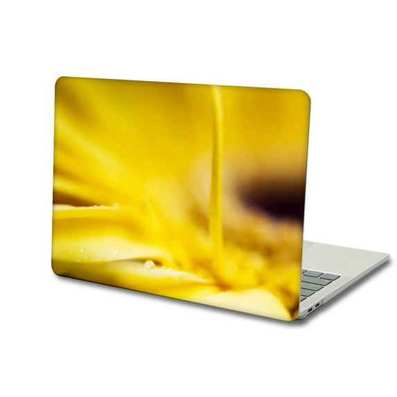 KSK KAISHEK Hard Case Cover Only Compatible New MacBook Air 13 inchs with Retina Display Touch ID USB Type-C Model: A2337 m1/A2179/A1932 (Flower 1575)
