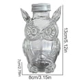 thumbnail image 3 of Tarro de cristal con forma de búho y tapa hermética para premios para perros, cápsulas de café, aperitivos – Un bote de cocina y regalo para amantes de las mascotas adorables, 3 of 6