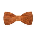 thumbnail image 2 of Puntoco Clearance Wood Bow Tie Mens Wooden Bow Ties Party Business Butterfly Cravat Party Ties, 2 of 2