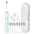 thumbnail image 4 of Binmer Toothbrush, Toothbrush With 8 Brush Heads,With Toothbrush Box, 6 Cleaning Modes, Water Proofing IPX7 Water Proofing Toothbrush,-Newly, 4 of 9