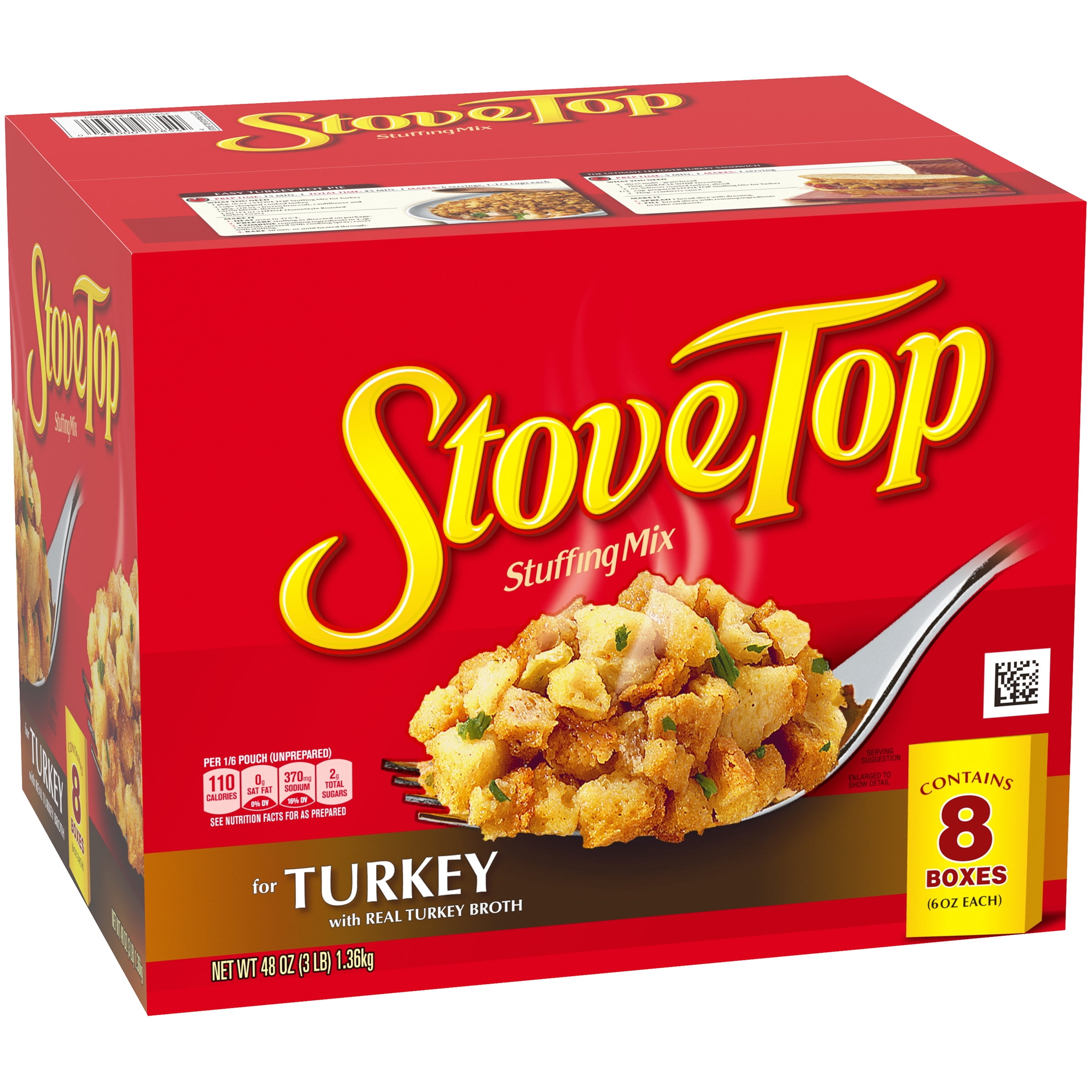 Stove Top Stuffing Mix, Turkey, 120g : Grocery & Gourmet Food 