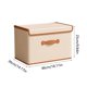 thumbnail image 2 of Caja Para Guardar Ropa, Armario Doméstico, Caja Para Guardar Ropa Interior, Caja Organizadora De Ropa Con Tapa, Caja Tipo Cajón Para Guardar Edredones, 2 of 5