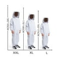 thumbnail image 2 of Vêtements d'Apiculture Complets Protection Professionnelle pour Apiculteurs Costume d'Apiculture Voile de Sécurité Unisexe Enfants Protection Complète, 2 of 6