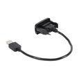 thumbnail image 4 of DQrwqpou 50 Uds. Adaptador Cable Extensión Panel Puerto USB 2 0 Montaje Empotrado para Coche para Vigo, 4 of 8