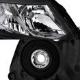 thumbnail image 4 of AKKON - For Black Headlights Fits Honda Civic 2012 2013 2014 2015 Sedan / 12 13 Coupe Driver Left+Passenger Right Side Pair, 4 of 6
