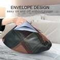 thumbnail image 4 of Yayeee Pillowcase Queen Size Set of 2 Satin Wrinkle Resistant Pillow Case, Red Tartan Pattern, 4 of 8