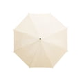 thumbnail image 1 of Paraguas Mango de Bastón Semiautomático Tela Repelente Color Beige, 1 of 5