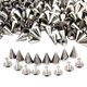 thumbnail image 4 of Aleación cono remache tornillo punk picos puntos remache collar chaqueta bricolaje tachuelas 100 Piezas Yuarrent HA7482-00B, 4 of 6