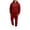 Red, variant on Fleece Tracksuit Mens Full Set 2-Piece Hooded Sweatshirt and Joggers Activewear Solid Color Hoodies Bottoms Track Suits for Men Fall Winter Hoody Jogging Pants Sets Gym Running Sportswear Red L