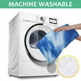 thumbnail image 6 of Blue White Tie Dye Spiral Pattern Square Tablecloth,Waterproof Square Table Cover,Wipeable Spillproof Washable Table Cover for Home Kitchen Party Decor 60"x60"(152x152cm), 6 of 6