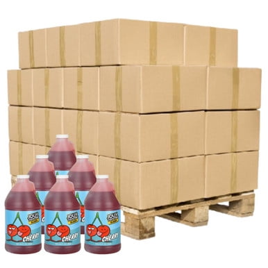 Jolly Rancher Cherry Syrup 5:1 Bulk Food Service Concentrate | 1.89L/64 OZ | 6/CASE | 60 CASES PER PALLET (360 BOTTLES)